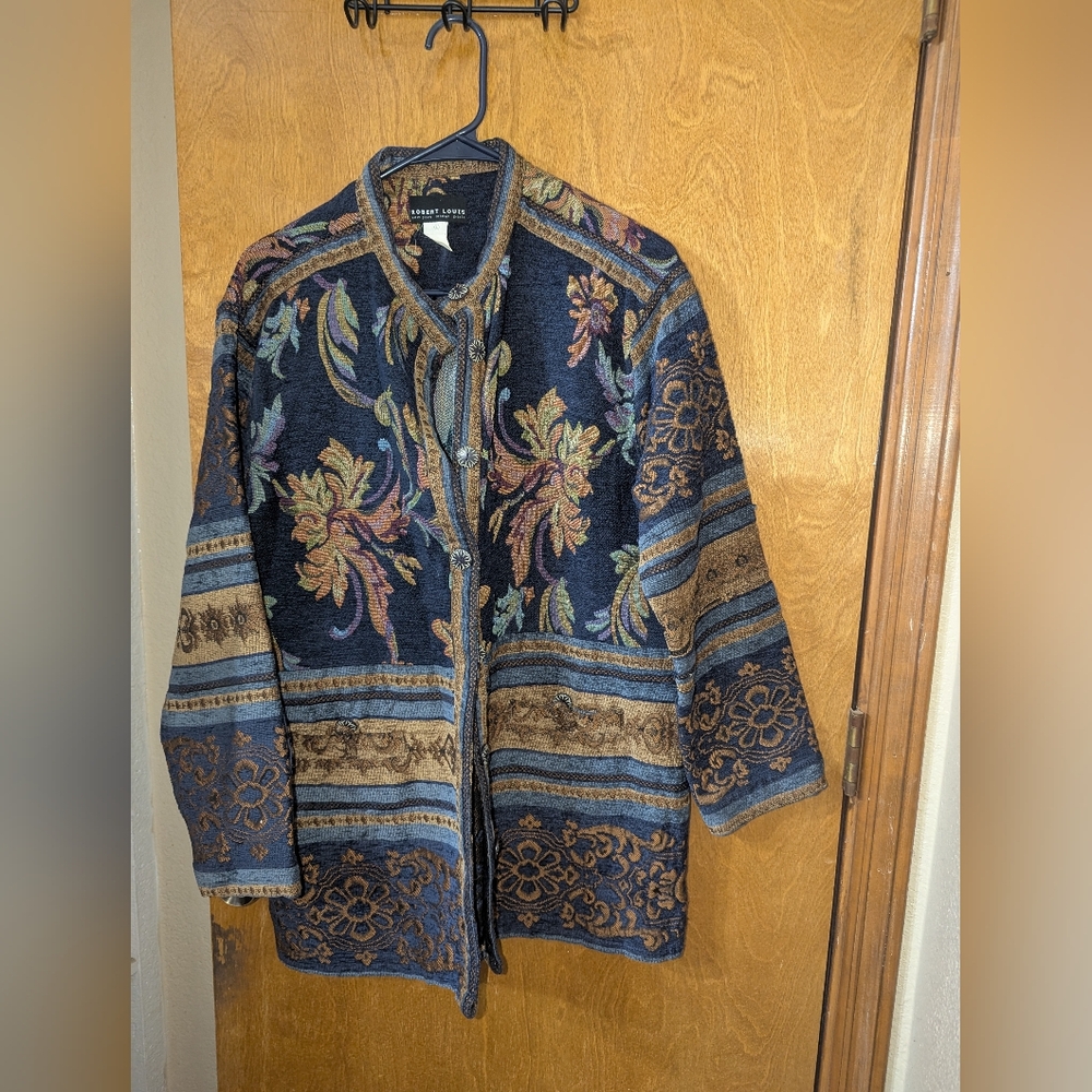 Vintage Robert Louis Tapestry Coat